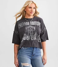 Custom Motors Boxy Cropped T-Shirt