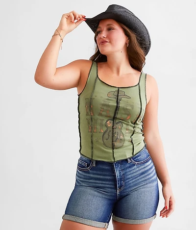 Nashville Exposed Seam Tank Top