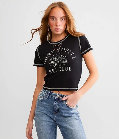 Saint Moritz Cropped T-Shirt