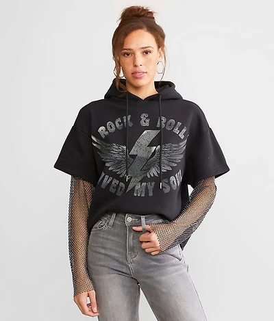Rock & Roll Hooded Sweatshirt