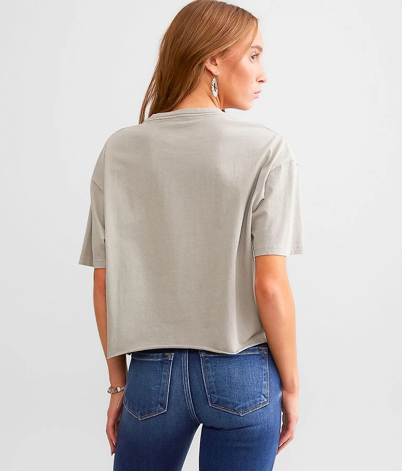 Moonshiners Chain Cropped T-Shirt