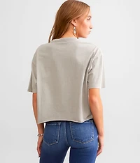 Moonshiners Chain Cropped T-Shirt