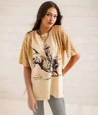 Rodeo Cowboy Sequin T-Shirt