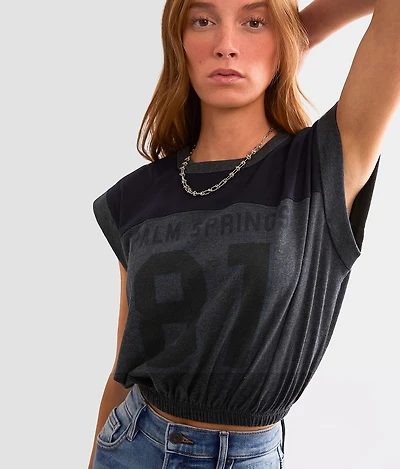 Palm Springs Cropped T-Shirt
