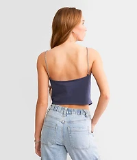 American Metal Chain Strap Tank Top
