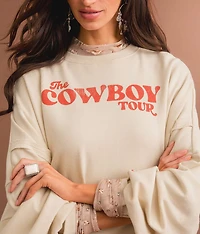 The Cowboy Tour Oversized Pullover