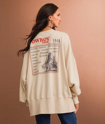 The Cowboy Tour Oversized Pullover