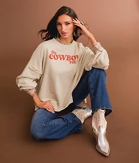The Cowboy Tour Oversized Pullover