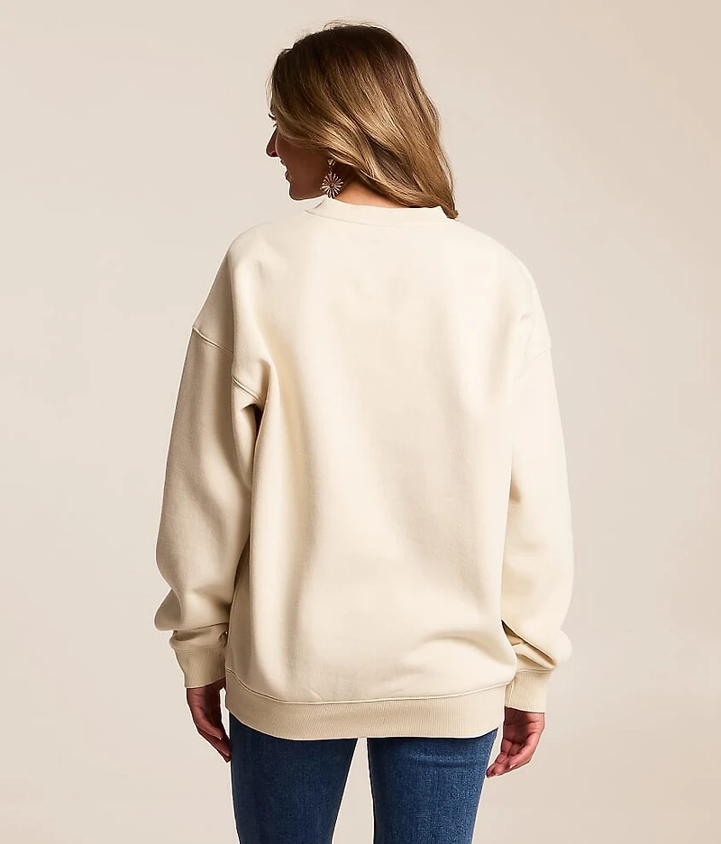 Cowboys & Beer Oversized Pullover