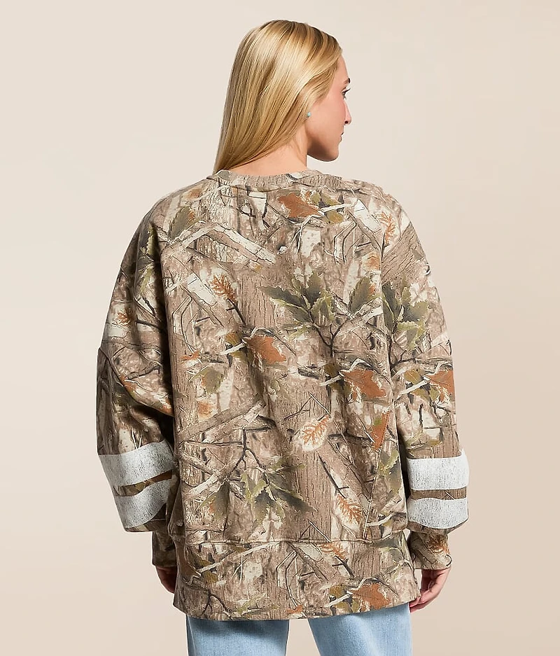 76 Camo Oversized Pullover