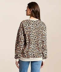 Makin' Cowboys Cry Cheetah Pullover