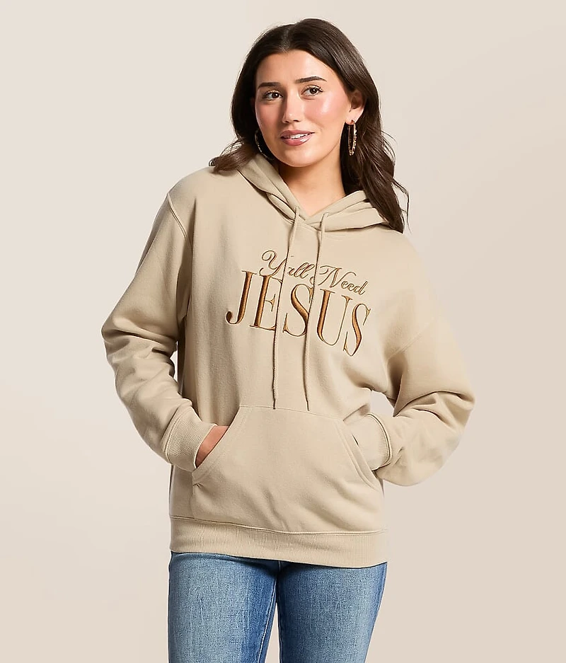 Ya'll Need Jesus Hooded Sweatshirt