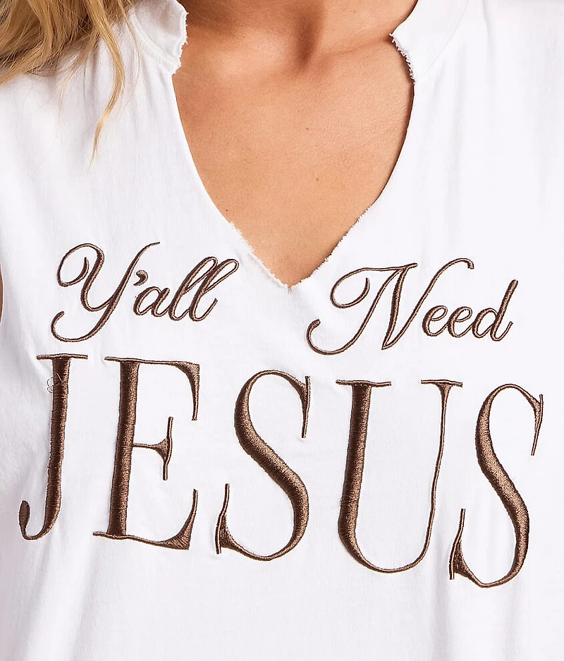 Y'all Need Jesus Tank Top