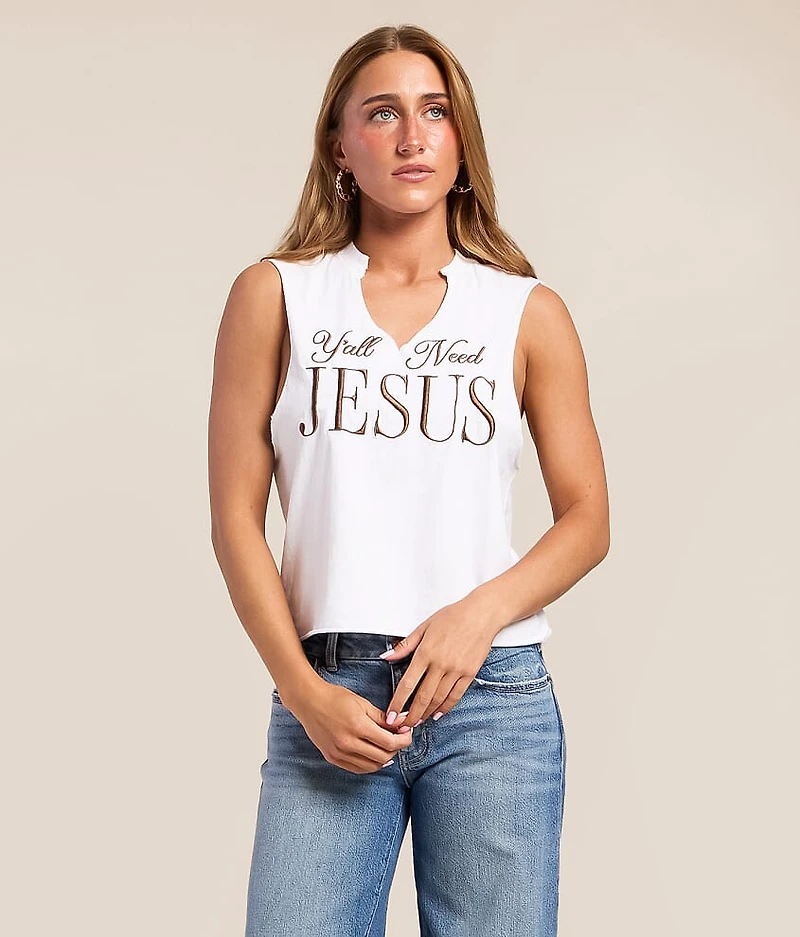 Y'all Need Jesus Tank Top