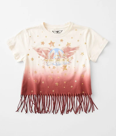 Girls - Aerosmith Fringe Band T-Shirt