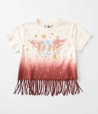 Girls - Aerosmith Fringe Band T-Shirt