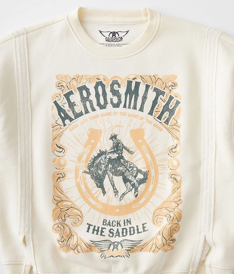 Girls - Aerosmith Fringe Band Pullover