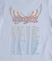 Girls - Aerosmith Washed Band T-Shirt