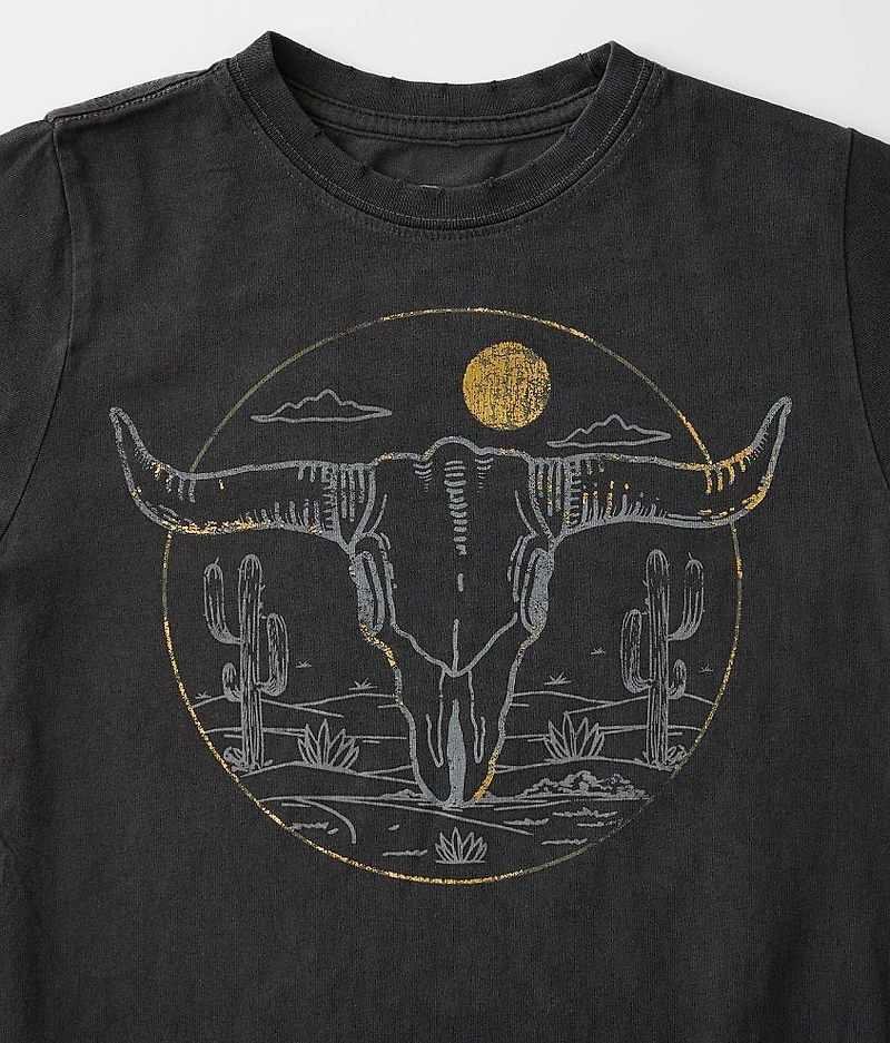 Girls - Steer Head Desert T-Shirt