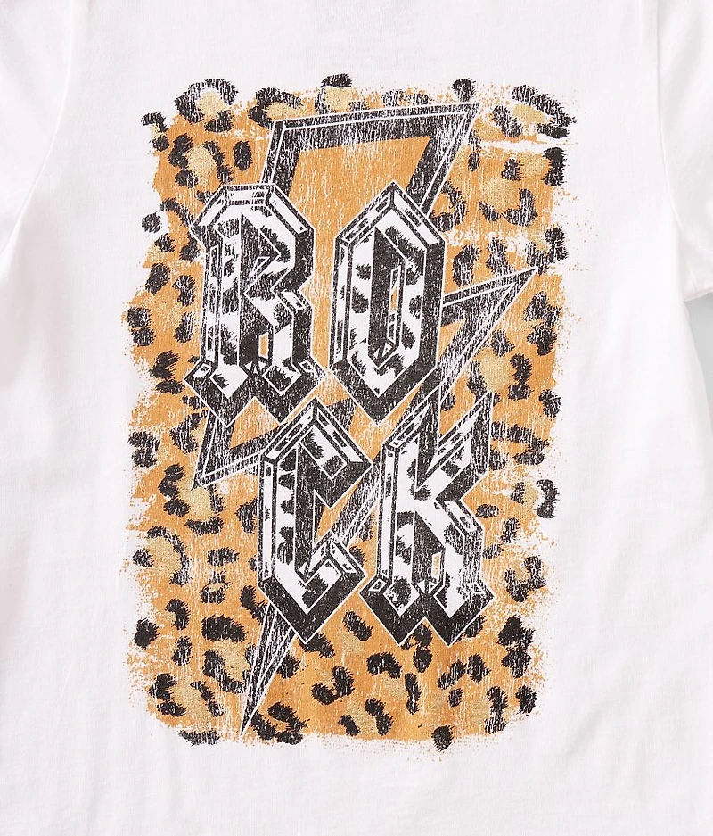 Girls - Leopard Rock T-Shirt