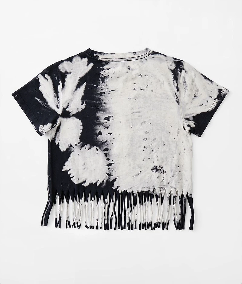 Girls - Horse Cropped Fringe T-Shirt