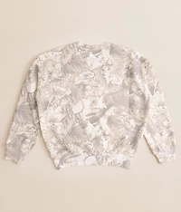Girls - Rowdy Camo Pullover