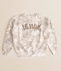 Girls - Rowdy Camo Pullover