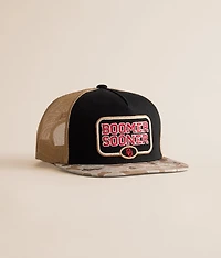 Oklahoma Boomer Sooner Camo Trucker Hat