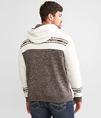 Jimmy Hooded Henley Sweatshirt