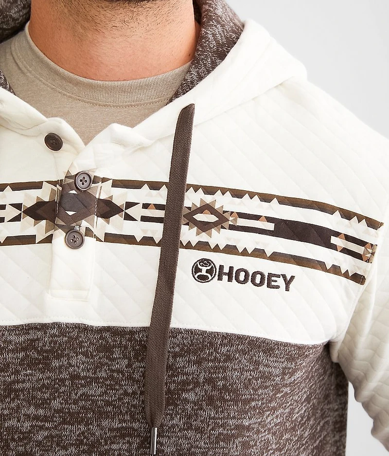 Jimmy Hooded Henley Sweatshirt