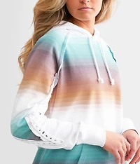 Serape Pattern Hooded Sweatshirt