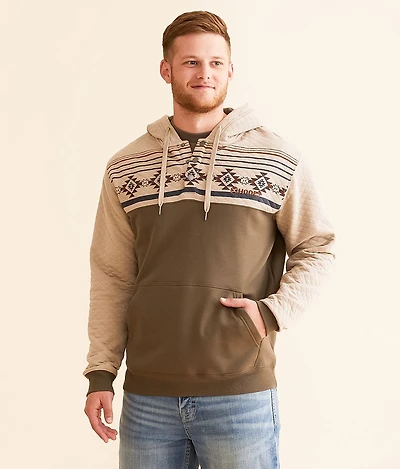 Jimmy Quarter Snap Hooded Sweatshirt
