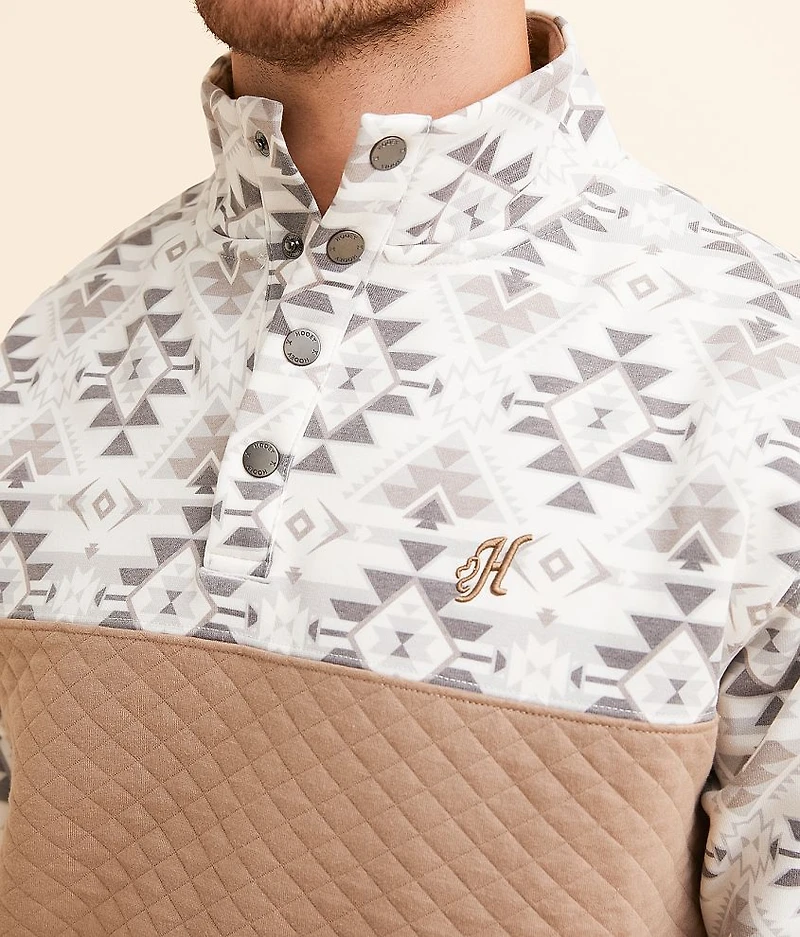 Jimmy Quarter Zip Southwestern Pullover