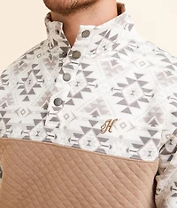 Jimmy Quarter Zip Southwestern Pullover