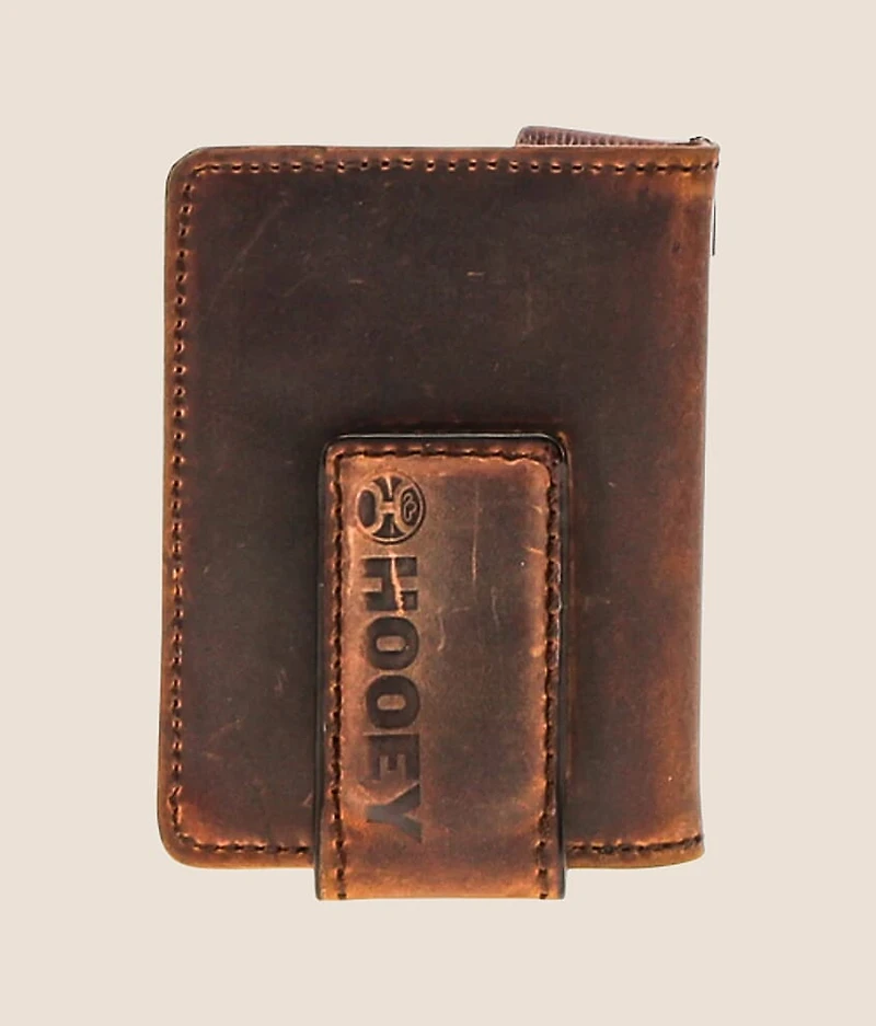 War Paint Leather Money Clip Wallet