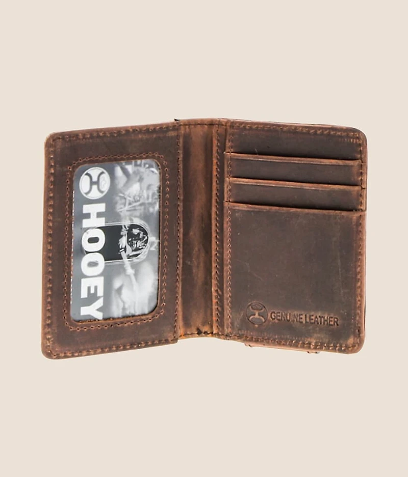 War Paint Leather Money Clip Wallet