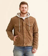 Hooded Corduroy Jacket
