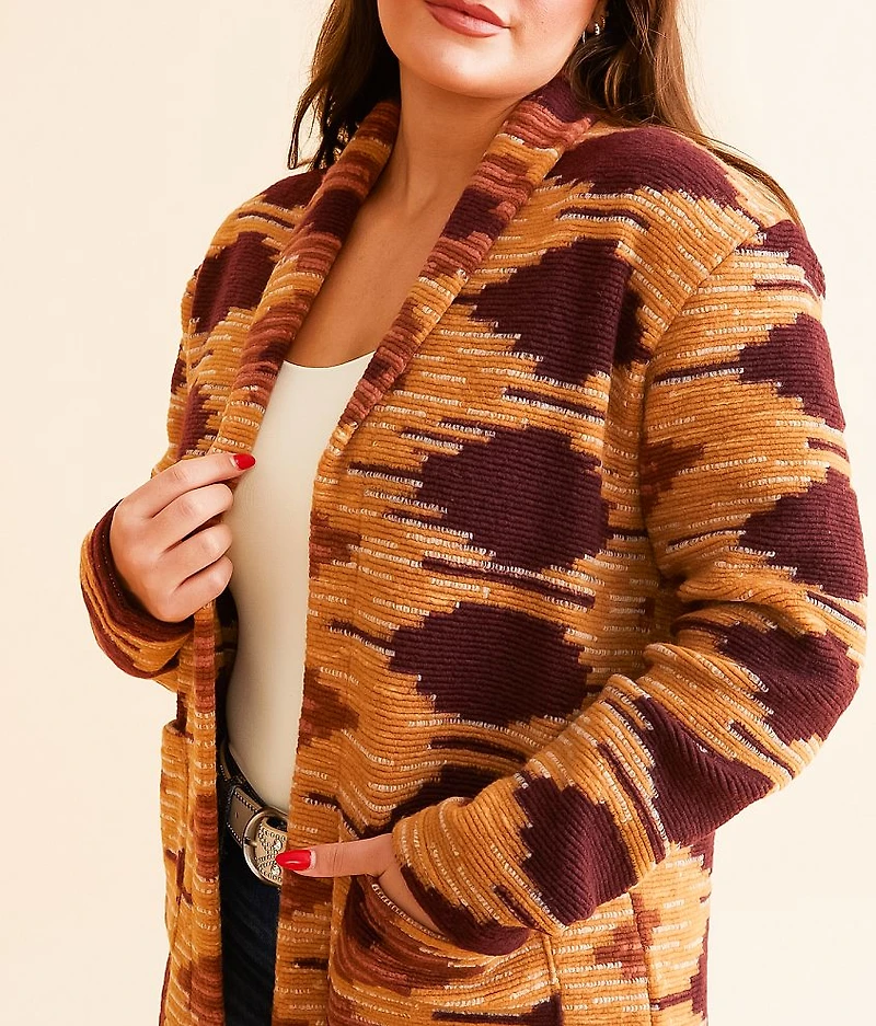Aztec Duster Cardigan