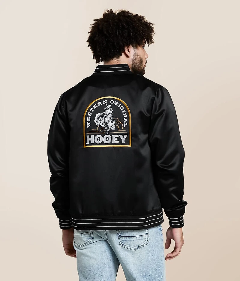 Big Sky Satin Bomber Jacket