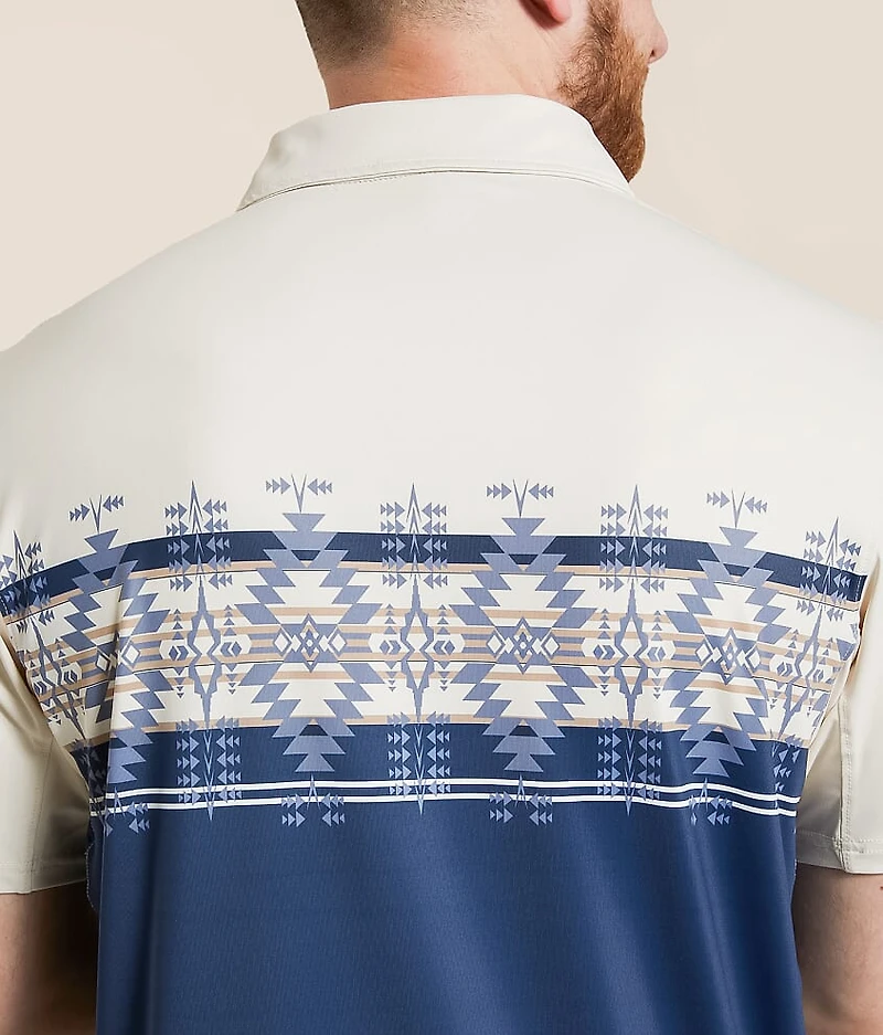 The Weekender Deboss Performance Polo