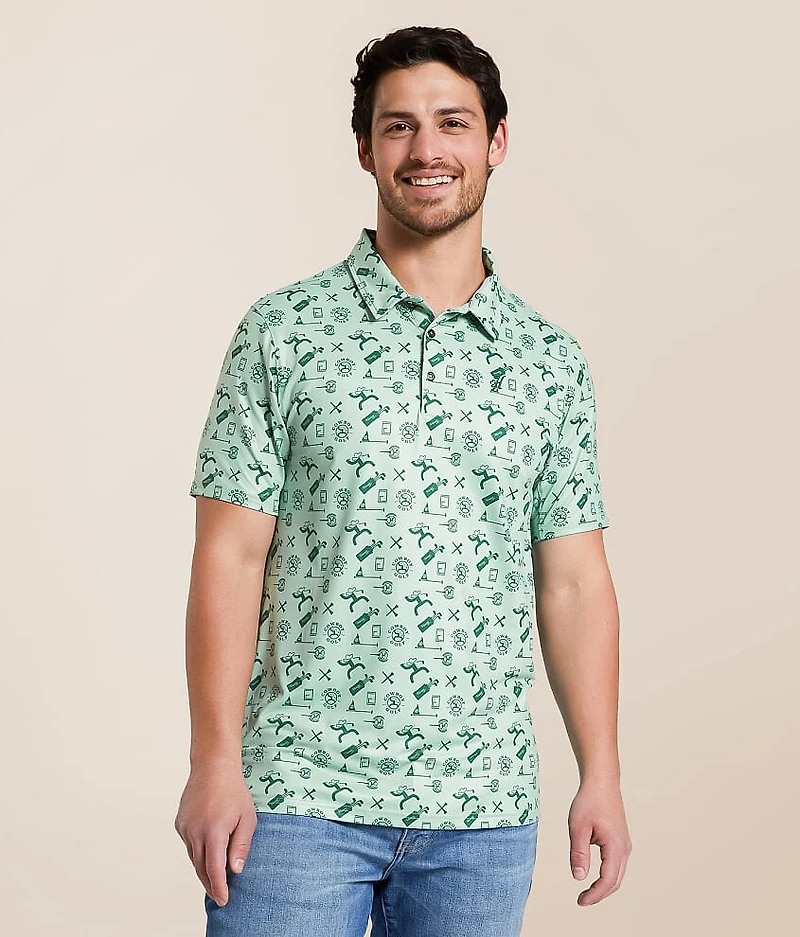 The Weekender Cowboy Golf Performance Polo