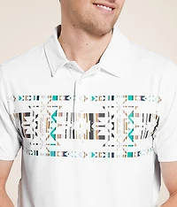 The Weekender Deboss Performance Polo