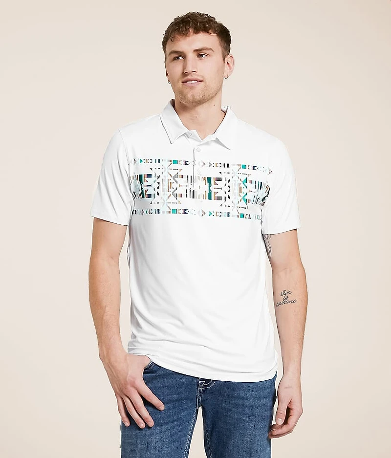 The Weekender Deboss Performance Polo