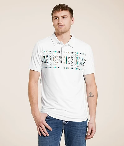 The Weekender Deboss Performance Polo