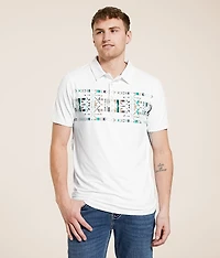 The Weekender Deboss Performance Polo