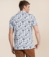 The Weekender Cowboy Golf Performance Polo