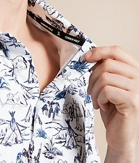 The Weekender Cowboy Golf Performance Polo