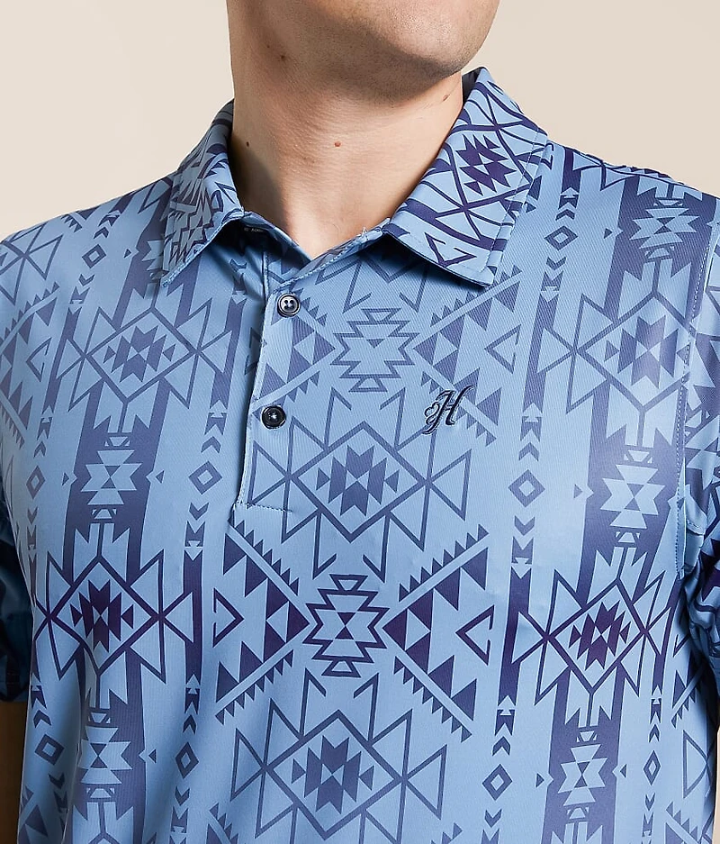 The Weekender Cowboy Golf Performance Polo