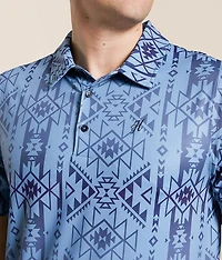 The Weekender Cowboy Golf Performance Polo