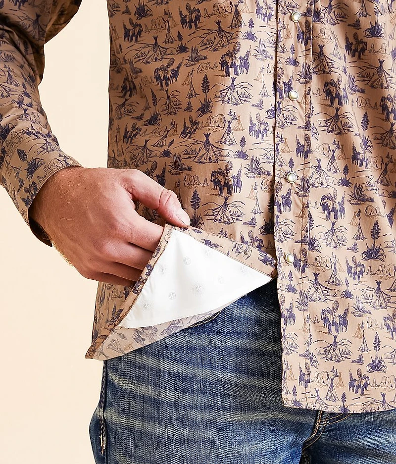 Dos Sol Western Performance Stretch Shirt